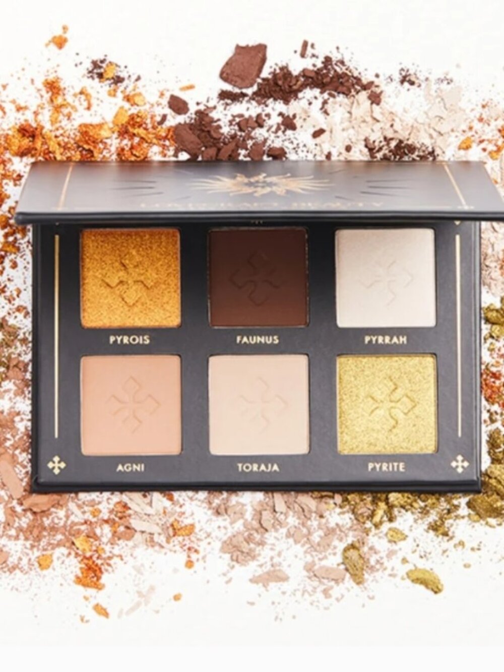LOVECRAFT BEAUTY Warm Rituals Eyeshadow Palette - 6 shades - NWT